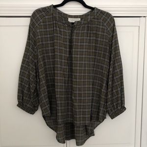 The Great - Women’s Plaid Top - Size 3